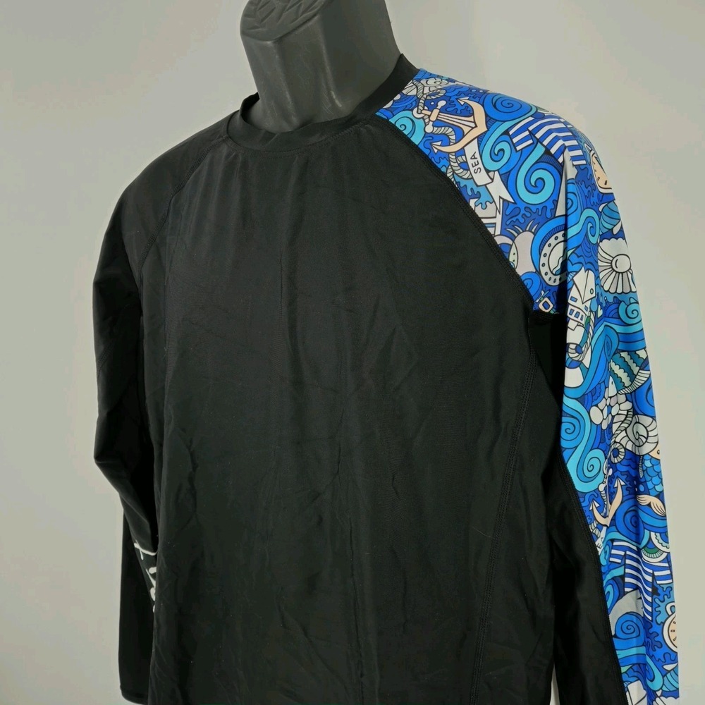 Lafroi Shirt Men's Size XL Black Long Sleeve Burst Maximum Performance